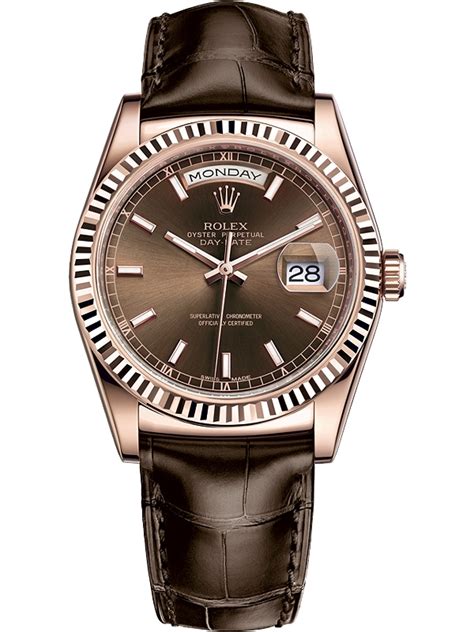 rolex day date 36 everose gold